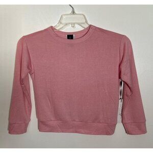 Cover Girl Pink Kids Long Sleeve Top Size 7-8
